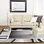 Tapis oriental noir / blanc Vannesa-32753278