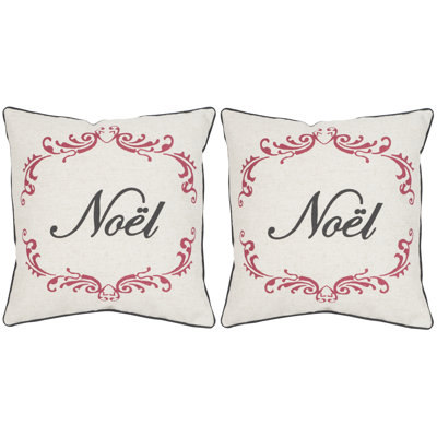 Noel Throw Pillow
