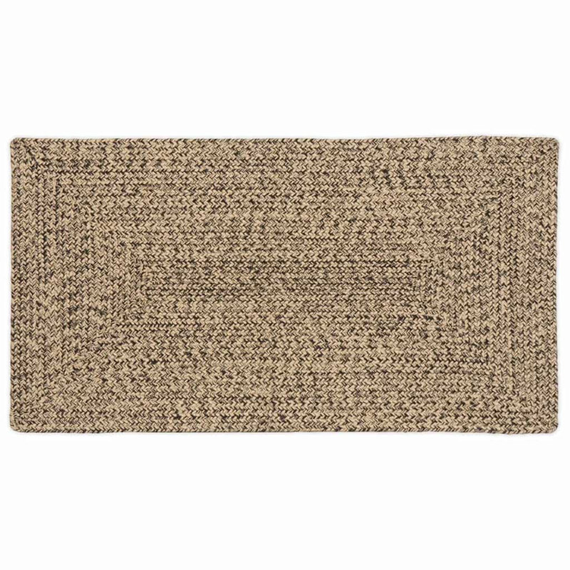 Solid Colour Standard Area Rug, Rectangle 60 x 110 cm