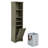 Bathroom Storage Cabinet With 4 Shelves - Small Spaces & Home Offices Laundry Hamper Tier Hidden Basket Compact Living Rooms-538134290