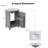 20'' Single Bathroom Vanity with Ceramic Top-429523789
