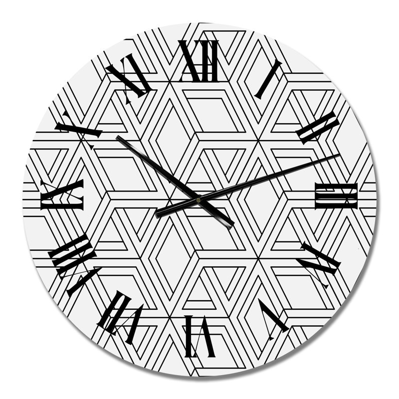 Horloge murale surdimensionnée, Moyen