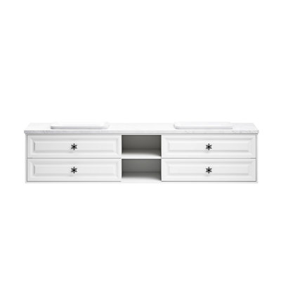 Meuble-lavabo pour salle de bain Doulble Sink