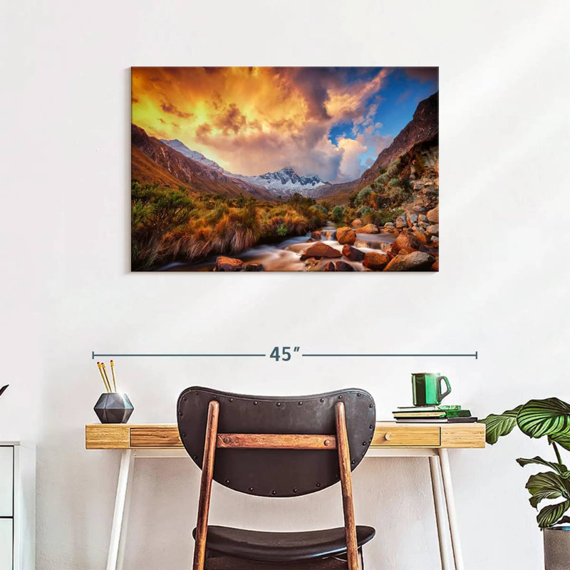 Punta Union Sunset Sky, 24" H x 36" W
