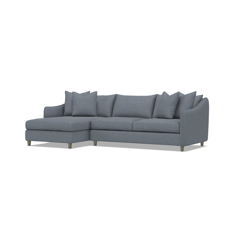 Joli 2 Pc Fabric Sectional, 1697-034