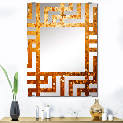 Miroir mural Dot Sunset Reverie I - Collages abstraits MIR131690