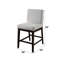 Linen Counter Height Chair (Set Of 2)