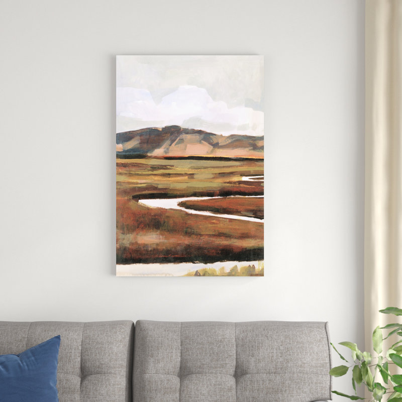 Champ de montagne I, H 36 po x l 24 po