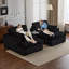 Fauteuil de salon rembourré, canapé-lit-1086312005