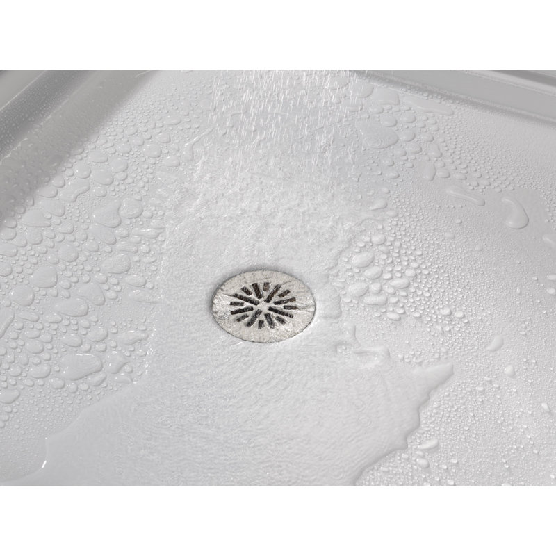 Grid Shower Drain, Stainless
