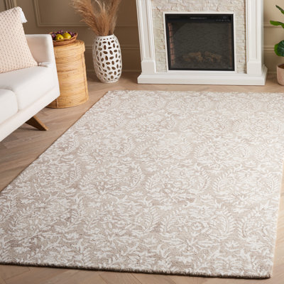 Ebony Wool Area Rug