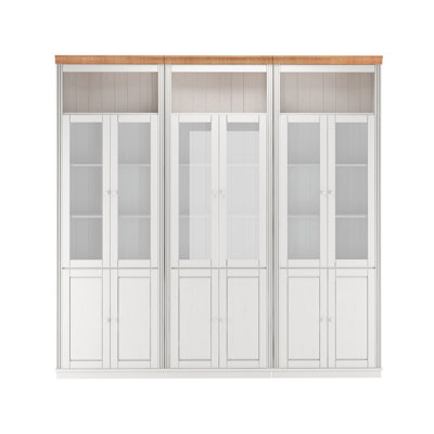 Demauria 223cm H x 518cm W Bookcase