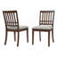 Chaises de salle à manger 2 pièces scandinaves de fabrication durable pour une assise confortable-131376244