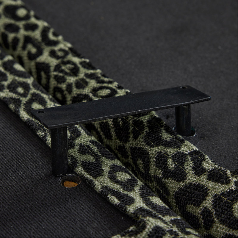 Canapé Comfy Chenille Leopard, Green Chenille