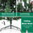 9' Lighted Christmas Tree