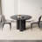 46.06" Modern Round Black Dining Table Set with 2 Chairs for Kitchen, Bar, Living Room, Small Space-374086780-374086746