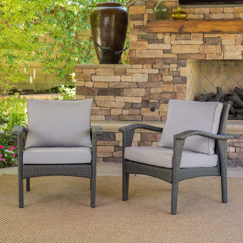 Club Chair (2), Gray