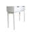 Daizhaun 36" 2 Door Wood Console Table/Accent Storage Cabinet