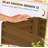 Raised Garden Bed (Brown)