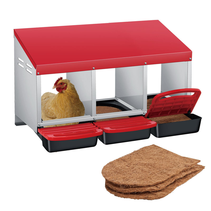 Stainless Steel Nesting Boxes, 47cm H x 79cm W x 30cm D