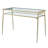 Latonnia Glass Steel Writing Desk-647189821