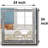 Faustine Glam Crystal Accent Wall Mirror-1413503191