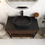 Meuble-lavabo autoportant à rayures 36 po avec lavabo 36 po