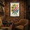 Plantes et fleurs, motif de fleurs de lys Calla