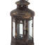 Lanterne décorative en métal pour l'intérieur et l'extérieur