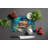 Decorative Tempered Glass Cutting Board With Vibrant Artwork, Non-Slip Kitchen Chopping Board