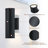 Zennor Steel LED Wall Light(Set of 2)