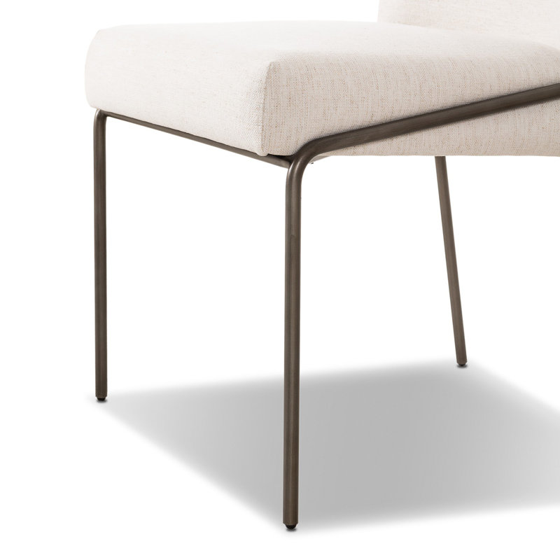 Astrud Upholstered Dining Chair, Crypton Nomad Snow