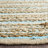 Winthrop Hand Woven Jute/Cotton Striped Rug in Aqua-582231841