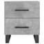 Mudoch 40cm W Iron Bedside Table-1559297866