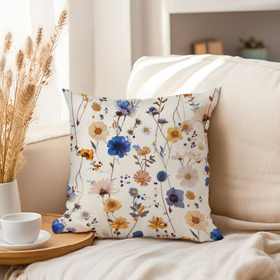 Floral Pillow Cover
