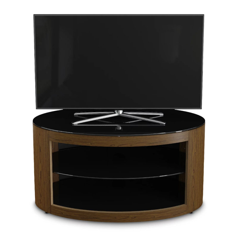 WST800BUCB Unfinished TV Stand for TVs up to 40", Walnut