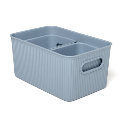 Ensemble de bacs en plastique 3 pièces