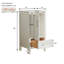 Meuble-lavabo autoportant simple avec comptoir et armoire d'appoint