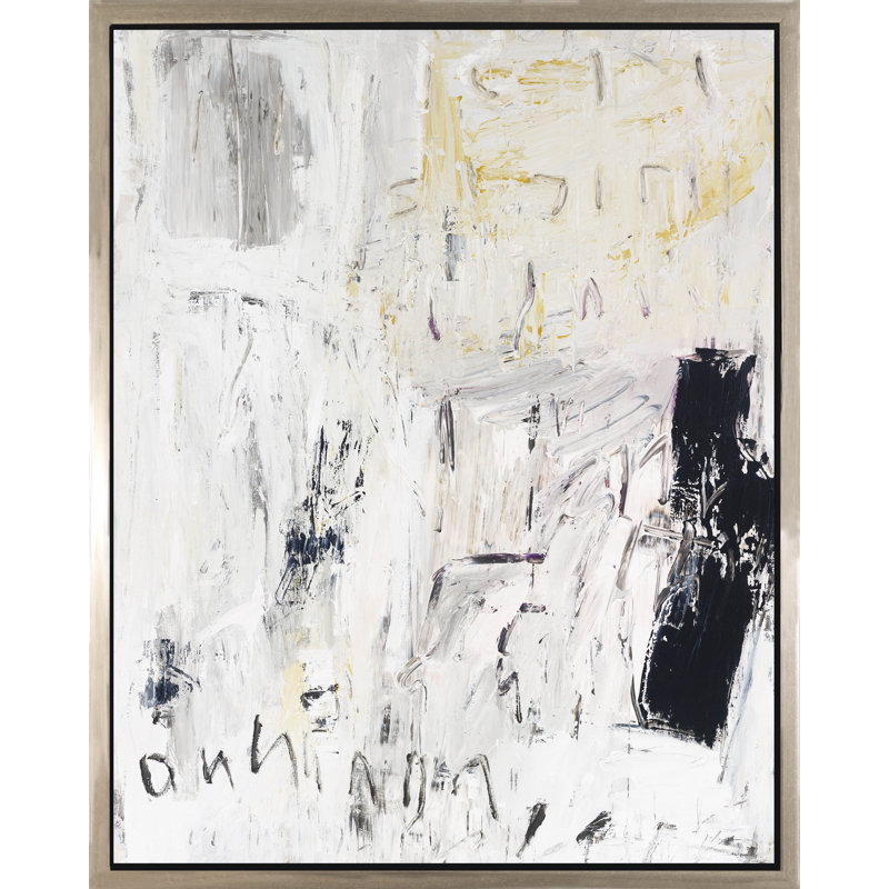 Primitivo A - Peinture sur toile à cadre flottant