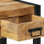 40cm W Iron Bedside Table