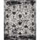Tapis oriental blanc / noir Ortilio