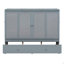 Grand lit escamotable avec port USB et grand tiroir-124917594-124917598