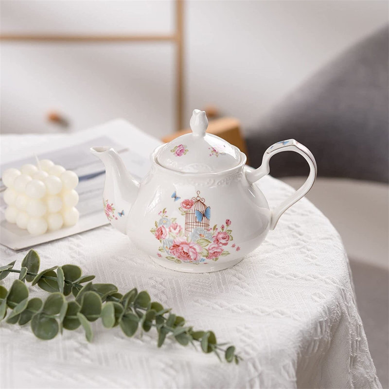 Rosalind Wheeler Eelko 900ml Teapot Set