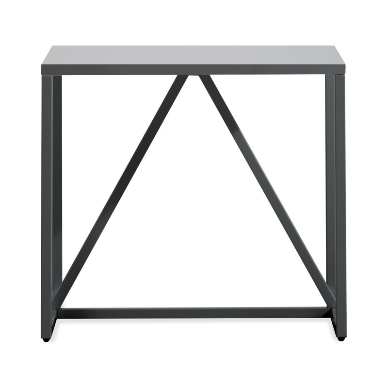 Strut End Table, Slate