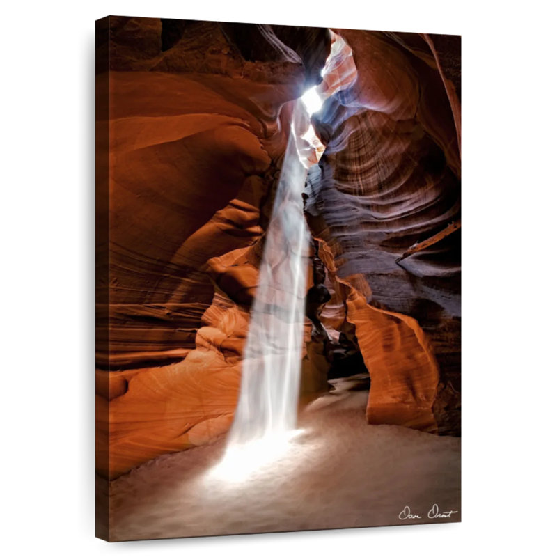 Alvord Sun Shining Through Canyon I, 30" H x 20" W