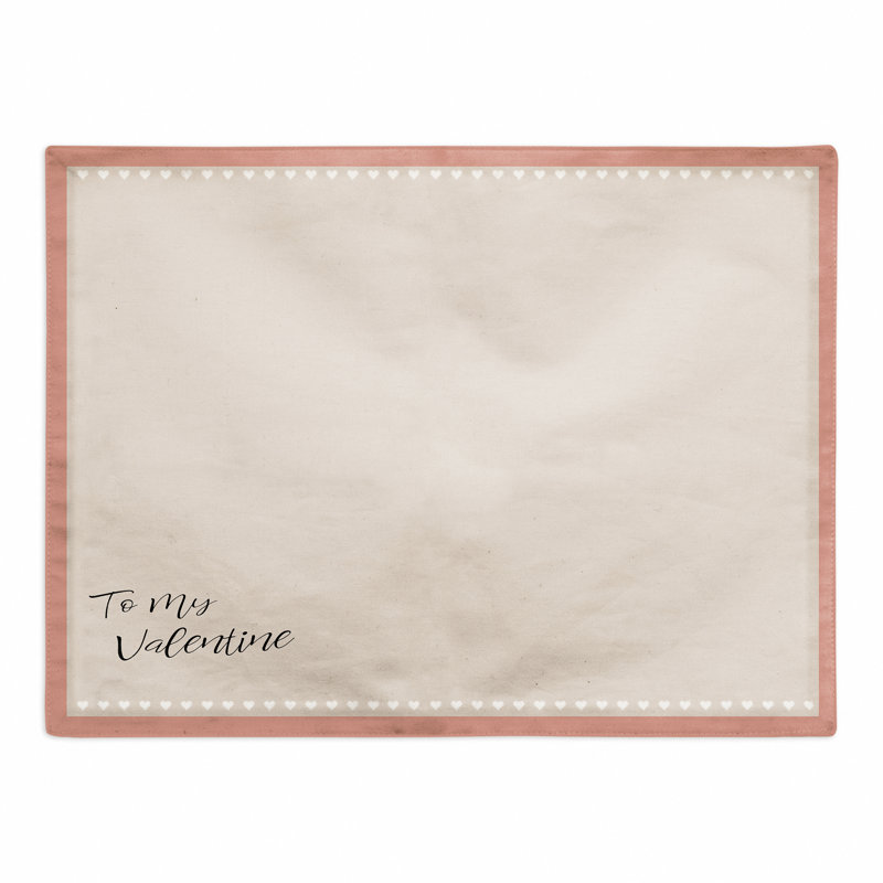 Napperon Eliasz To My Valentine