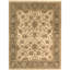 Hand Knotted Wool Oriental Area Rug in Cream/Olive-1146571822