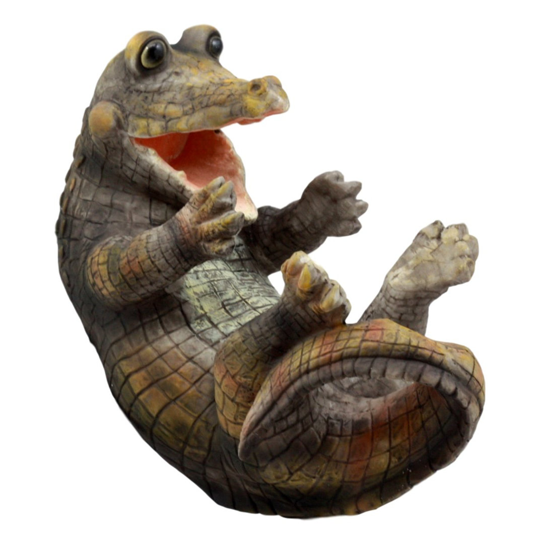Ancey Comical Thirsty Alligator 1 Bottle Tabletop Wine Bottle Rack World Menagerie
