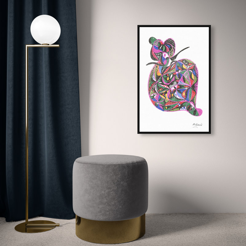 Manuel Roman - Cipriani Print by Oliver Gal, 46"H x 31"W, Black Floater Frame