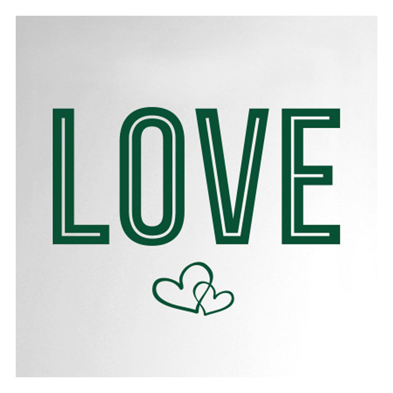 Wall Decal, Dark Green